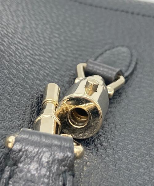GUCCI（グッチ）GUCCI (グッチ) ジャッキ― レザーワンショルダーバッグ ブラックの古着・服飾アイテム