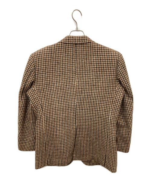 Harris Tweed（ハリスツイード）Harris Tweed (ハリスツイード) ウール2Bジャケット ブラウン サイズ:96AB5の古着・服飾アイテム