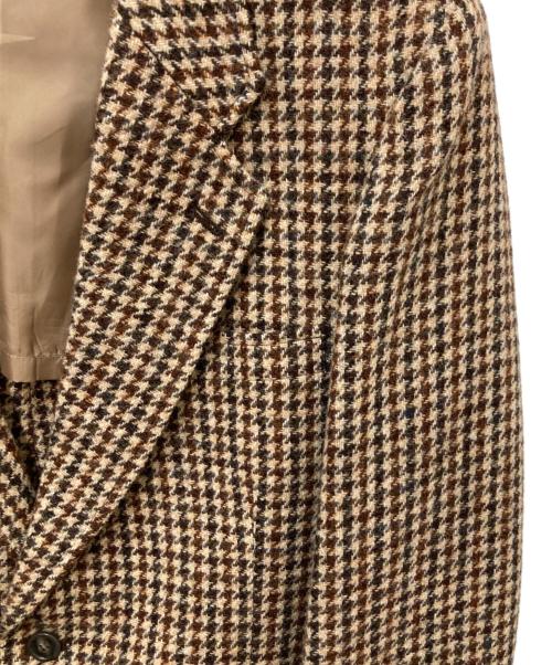 Harris Tweed（ハリスツイード）Harris Tweed (ハリスツイード) ウール2Bジャケット ブラウン サイズ:96AB5の古着・服飾アイテム