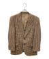 Harris Tweed（ハリスツイード）の古着「ウール2Bジャケット」｜ブラウン