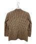 Harris Tweed (ハリスツイード) ウール2Bジャケット ブラウン サイズ:96AB5：8000円