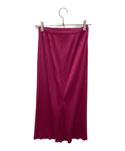 PLEATS PLEASE（プリーツプリーズ）PLEATS PLEASE (プリーツプリーズ) プリーツスカート ショッキングピンク サイズ:2の古着・服飾アイテム
