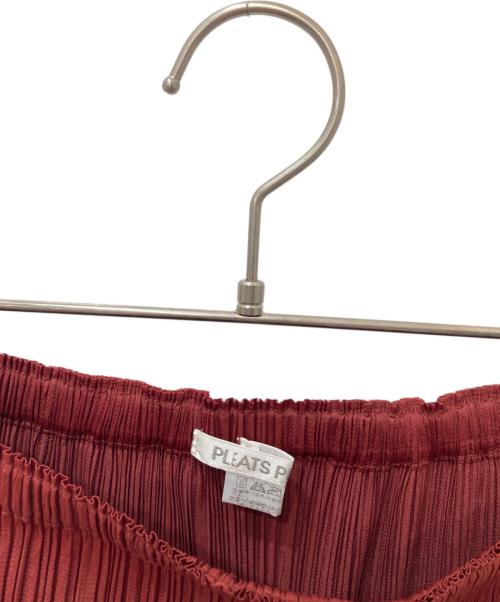 PLEATS PLEASE（プリーツプリーズ）PLEATS PLEASE (プリーツプリーズ) プリーツスカート レッド サイズ:2の古着・服飾アイテム