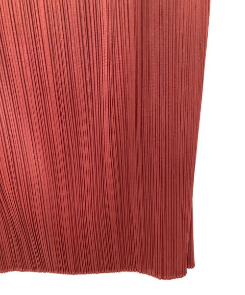 PLEATS PLEASE（プリーツプリーズ）PLEATS PLEASE (プリーツプリーズ) プリーツスカート レッド サイズ:2の古着・服飾アイテム