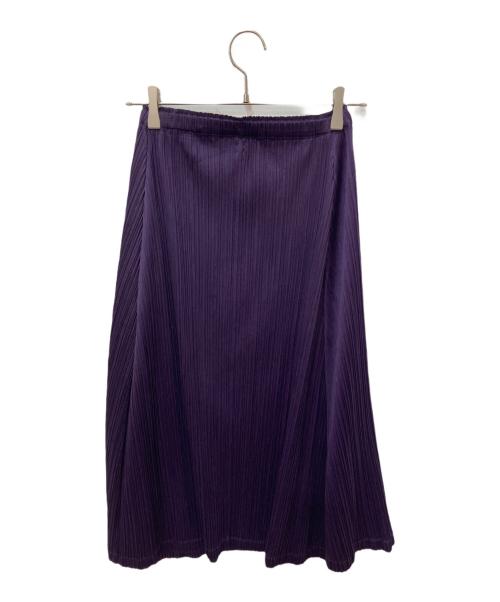 PLEATS PLEASE（プリーツプリーズ）PLEATS PLEASE (プリーツプリーズ) プリーツスカート パープル サイズ:2の古着・服飾アイテム