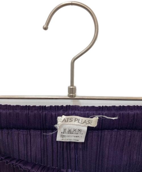 PLEATS PLEASE（プリーツプリーズ）PLEATS PLEASE (プリーツプリーズ) プリーツスカート パープル サイズ:2の古着・服飾アイテム