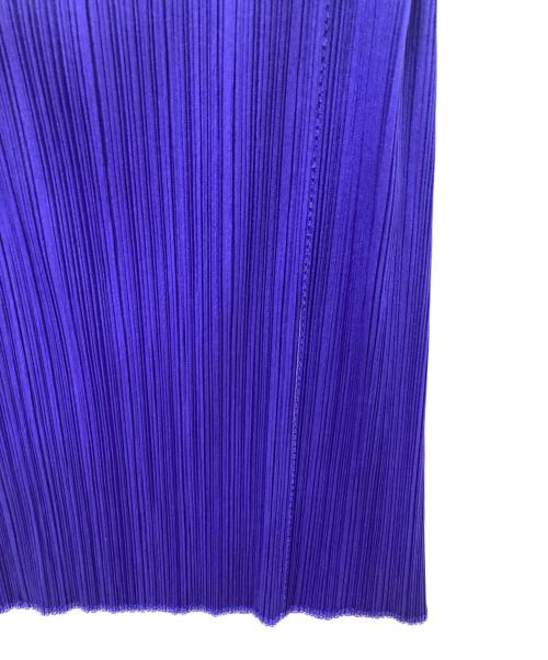 PLEATS PLEASE（プリーツプリーズ）PLEATS PLEASE (プリーツプリーズ) プリーツスカート ブルー サイズ:3の古着・服飾アイテム