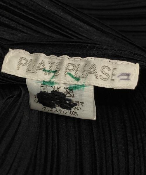 PLEATS PLEASE（プリーツプリーズ）PLEATS PLEASE (プリーツプリーズ) プリーツカーディガン ブラック サイズ:3の古着・服飾アイテム