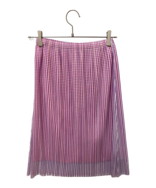 PLEATS PLEASE（プリーツプリーズ）PLEATS PLEASE (プリーツプリーズ) プリーツスカート ピンク サイズ:3の古着・服飾アイテム
