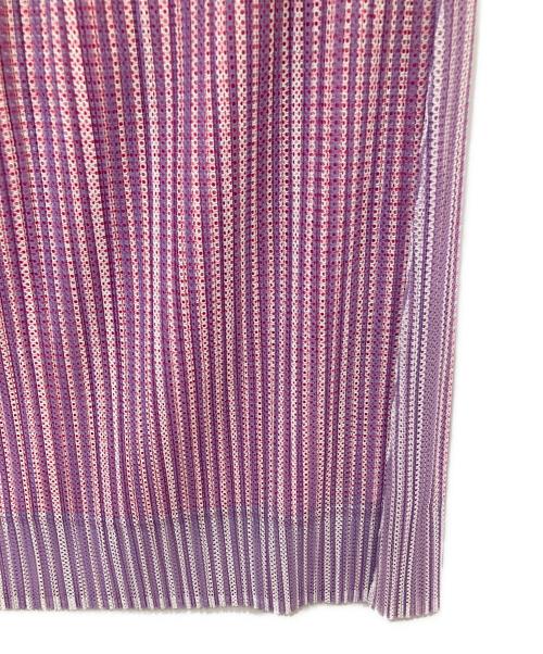 PLEATS PLEASE（プリーツプリーズ）PLEATS PLEASE (プリーツプリーズ) プリーツスカート ピンク サイズ:3の古着・服飾アイテム