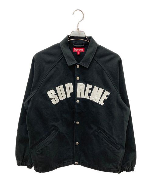 SUPREME（シュプリーム）Supreme (シュプリーム) Arc Denim Coaches Jacket ブラック サイズ:Mの古着・服飾アイテム