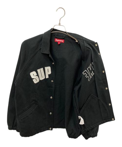 SUPREME（シュプリーム）Supreme (シュプリーム) Arc Denim Coaches Jacket ブラック サイズ:Mの古着・服飾アイテム