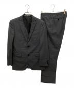 BURBERRY BLACK LABELバーバリーブラックレーベル）の古着「ベスト付セットアップスーツ」｜グレー