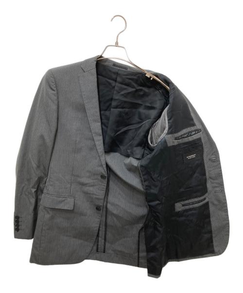 BURBERRY BLACK LABEL（バーバリーブラックレーベル）BURBERRY BLACK LABEL (バーバリーブラックレーベル) ベスト付セットアップスーツ グレー サイズ:42Ｒの古着・服飾アイテム