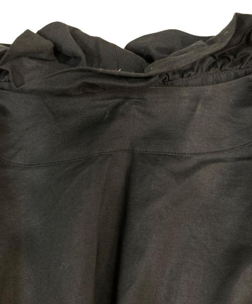 Yohji Yamamoto pour homme（ヨウジヤマモト プールオム）Yohji Yamamoto pour homme (ヨウジヤマモト プールオム) フリルロングスリーブシャツ ブラック サイズ:Mの古着・服飾アイテム