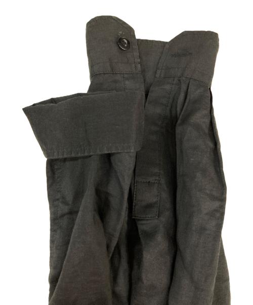 Yohji Yamamoto pour homme（ヨウジヤマモト プールオム）Yohji Yamamoto pour homme (ヨウジヤマモト プールオム) フリルロングスリーブシャツ ブラック サイズ:Mの古着・服飾アイテム