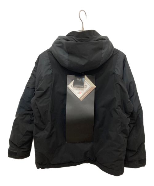 WHITE MOUNTAINEERING（ホワイトマウンテ二アニング）WHITE MOUNTAINEERING (ホワイトマウンテ二アニング) フーデッド中綿ジャケット ブラックの古着・服飾アイテム