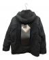WHITE MOUNTAINEERING (ホワイトマウンテ二アニング) フーデッド中綿ジャケット ブラック：30000円
