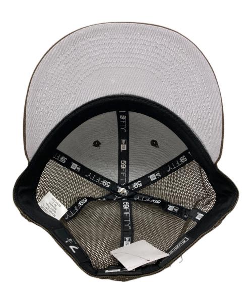 SUPREME（シュプリーム）Supreme (シュプリーム) New Era (ニューエラ) Box Logo Mesh ブラウンの古着・服飾アイテム
