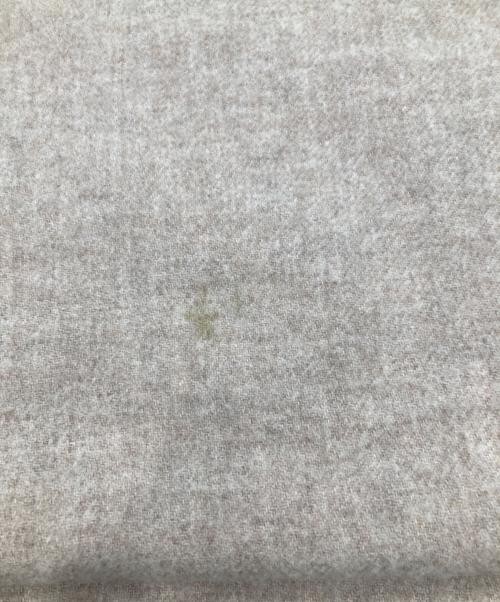 Acne studios（アクネ ストゥディオズ）ACNE STUDIOS (アクネ ストゥディオズ) ウールフリンジマフラー ベージュの古着・服飾アイテム