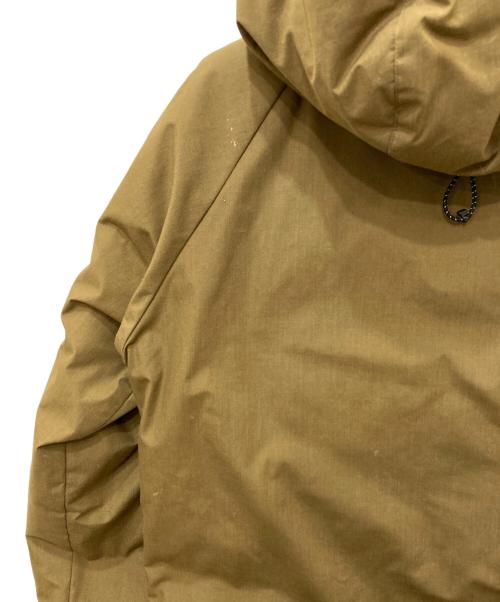NANGA（ナンガ）NANGA (ナンガ) 焚火ダウンジャケット ブラウン サイズ:Lの古着・服飾アイテム