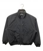 WILD THINGSワイルドシングス）の古着「STAND UP JACKET FLEECE LINING」｜ブラック