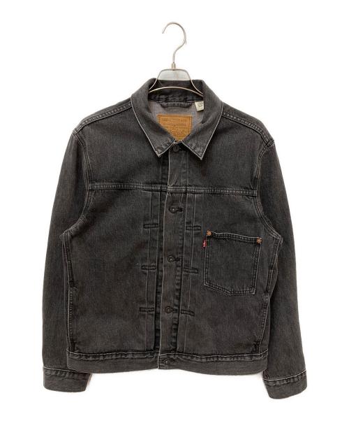 LEVI'S PReMIUM（リーバイス プレミアム）LEVI'S PReMIUM (リーバイス プレミアム) 1st TRUCKER JACKET ブラック サイズ:Mの古着・服飾アイテム
