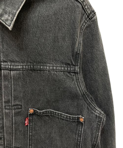 LEVI'S PReMIUM（リーバイス プレミアム）LEVI'S PReMIUM (リーバイス プレミアム) 1st TRUCKER JACKET ブラック サイズ:Mの古着・服飾アイテム