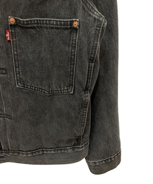 LEVI'S PReMIUM（リーバイス プレミアム）LEVI'S PReMIUM (リーバイス プレミアム) 1st TRUCKER JACKET ブラック サイズ:Mの古着・服飾アイテム