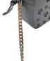 中古・古着 JIMMY CHOO (ジミーチュウ) LULLABY　スタッズチェーンショルダーバッグ ブラック：18000円