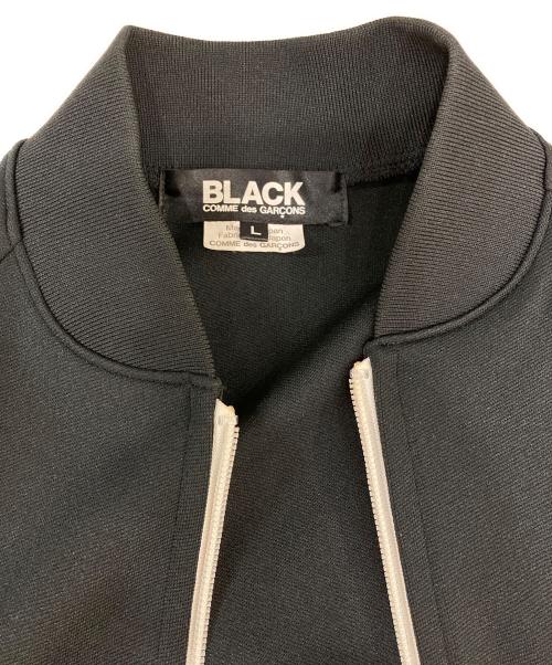 BLACK COMME des GARCONS（ブラックコムデギャルソン）BLACK COMME des GARCONS (ブラックコムデギャルソン) エステル ジャージ ジャケット ブラック サイズ:Lの古着・服飾アイテム