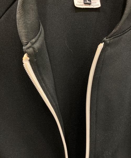 BLACK COMME des GARCONS（ブラックコムデギャルソン）BLACK COMME des GARCONS (ブラックコムデギャルソン) エステル ジャージ ジャケット ブラック サイズ:Lの古着・服飾アイテム