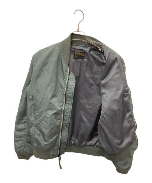 AVIREX（アヴィレックス）AVIREX (アヴィレックス) L-2 A.C. CUSTOM　L-2 A.C.カスタム グリーン サイズ:Lの古着・服飾アイテム