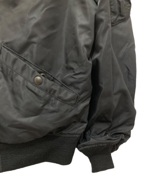 AVIREX（アヴィレックス）AVIREX (アヴィレックス) L-2 BLACKフライトジャケット ブラック サイズ:Lの古着・服飾アイテム