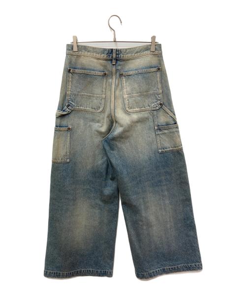 DEVINUSAGE（ディベロップメントインアスエイジ）DEVINUSAGE (ディベロップメントインアスエイジ) WORK DENIM PANTS ブルー サイズ:Sの古着・服飾アイテム