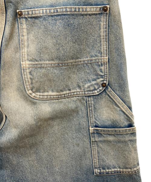 DEVINUSAGE（ディベロップメントインアスエイジ）DEVINUSAGE (ディベロップメントインアスエイジ) WORK DENIM PANTS ブルー サイズ:Sの古着・服飾アイテム