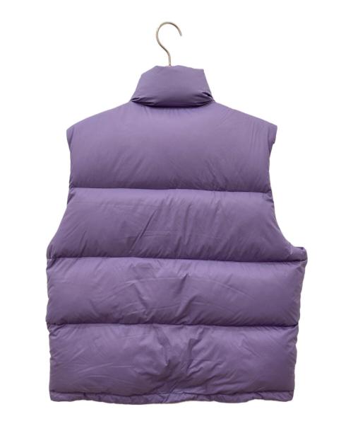 AURALEE（オーラリー）AURALEE (オーラリー) SUPER LIGHT NYLON RIPSTOP DOWN VEST パープル サイズ:3の古着・服飾アイテム