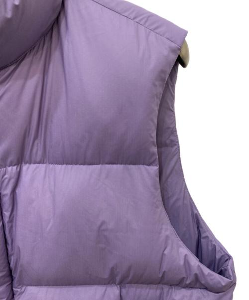 AURALEE（オーラリー）AURALEE (オーラリー) SUPER LIGHT NYLON RIPSTOP DOWN VEST パープル サイズ:3の古着・服飾アイテム