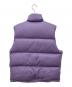 AURALEE (オーラリー) SUPER LIGHT NYLON RIPSTOP DOWN VEST パープル サイズ:3：27000円