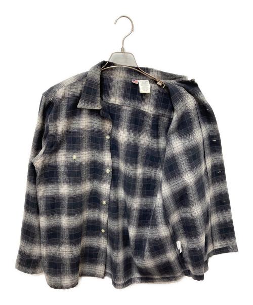 Arp（アープ）Arp (アープ) GABANAROチェックシャツ グレー サイズ:16-33の古着・服飾アイテム