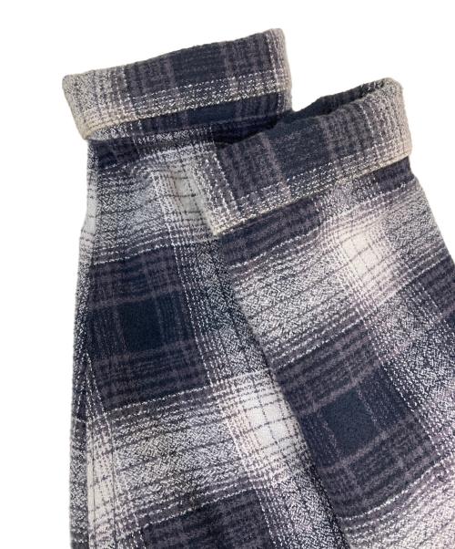 Arp（アープ）Arp (アープ) GABANAROチェックシャツ グレー サイズ:16-33の古着・服飾アイテム