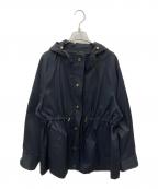 Spick and Spanスピック＆スパン）の古着「撥水ツイルフーデッドブルゾン」｜ブラック