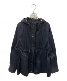 Spick and Span（スピック＆スパン）の古着「撥水ツイルフーデッドブルゾン」｜ブラック
