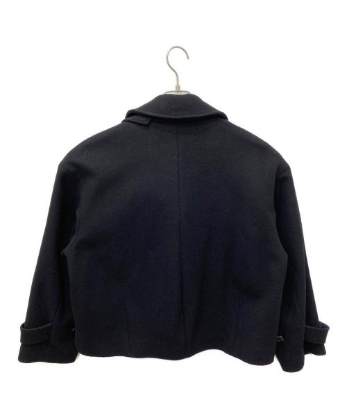 NOLLEY'S（ノーリーズ）NOLLEY'S (ノーリーズ) ウールカシミヤダブルブレストコート ネイビー サイズ:38の古着・服飾アイテム