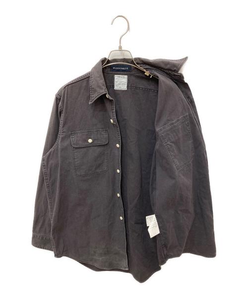 MADISON BLUE（マディソンブルー）MADISON BLUE (マディソンブルー) HAMPTON BACK SATIN SHIRT グレー サイズ:1の古着・服飾アイテム