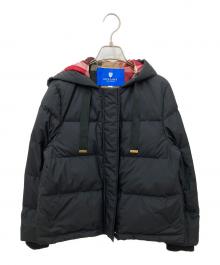 BLUE LABEL CRESTBRIDGE（ブルーレーベルクレストブリッジ）の古着「中綿ジャケット」｜ブラック