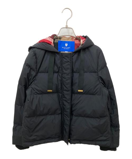 BLUE LABEL CRESTBRIDGE（ブルーレーベルクレストブリッジ）BLUE LABEL CRESTBRIDGE (ブルーレーベルクレストブリッジ) 中綿ジャケット ブラック サイズ:38の古着・服飾アイテム