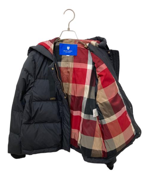 BLUE LABEL CRESTBRIDGE（ブルーレーベルクレストブリッジ）BLUE LABEL CRESTBRIDGE (ブルーレーベルクレストブリッジ) 中綿ジャケット ブラック サイズ:38の古着・服飾アイテム