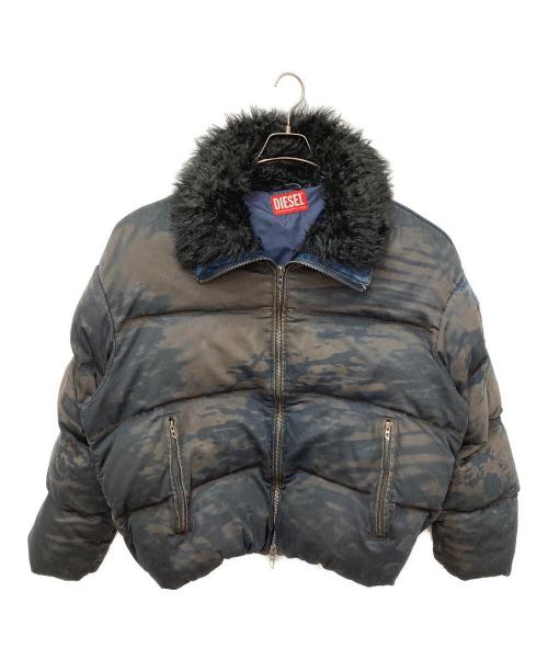 DIESEL（ディーゼル）DIESEL (ディーゼル) W-JOHNS　中綿ジャケット ブラック サイズ:50.の古着・服飾アイテム
