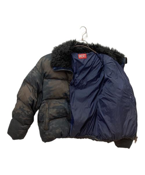 DIESEL（ディーゼル）DIESEL (ディーゼル) W-JOHNS　中綿ジャケット ブラック サイズ:50.の古着・服飾アイテム